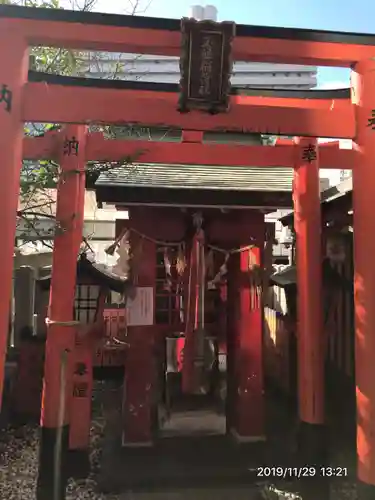 綱敷天神社御旅社の鳥居