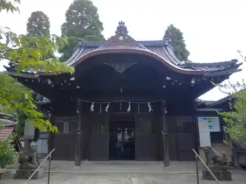 越中白山総社の本殿・本堂