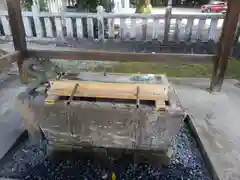 手力雄神社の手水