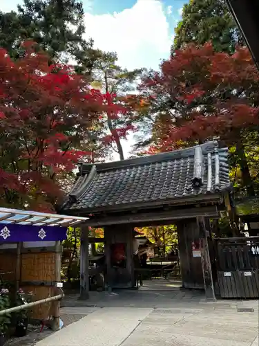 中尊寺の山門