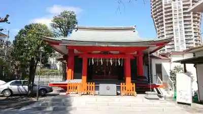 麻布氷川神社の本殿・本堂