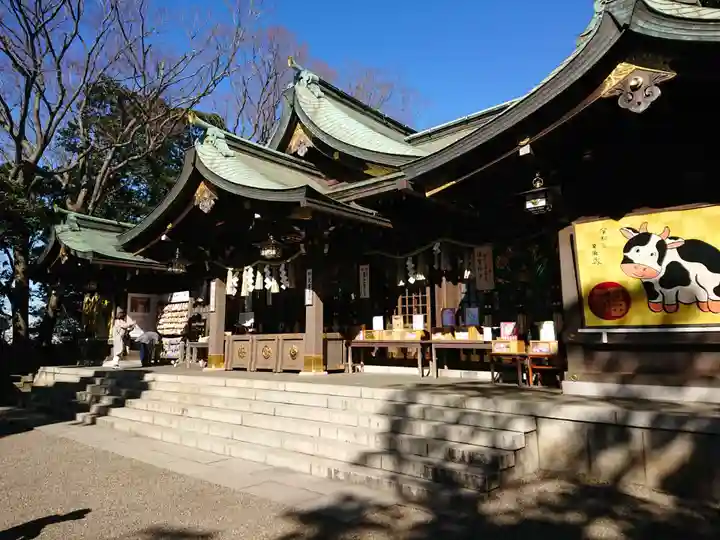 検見川神社の本殿・本堂