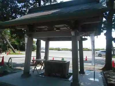 森戸大明神(森戸神社)の手水舎