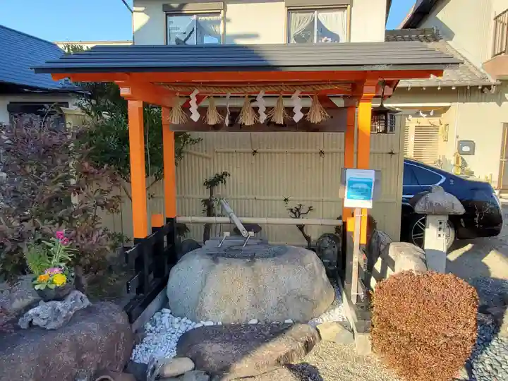 御嶽山天地神明宮の手水舎