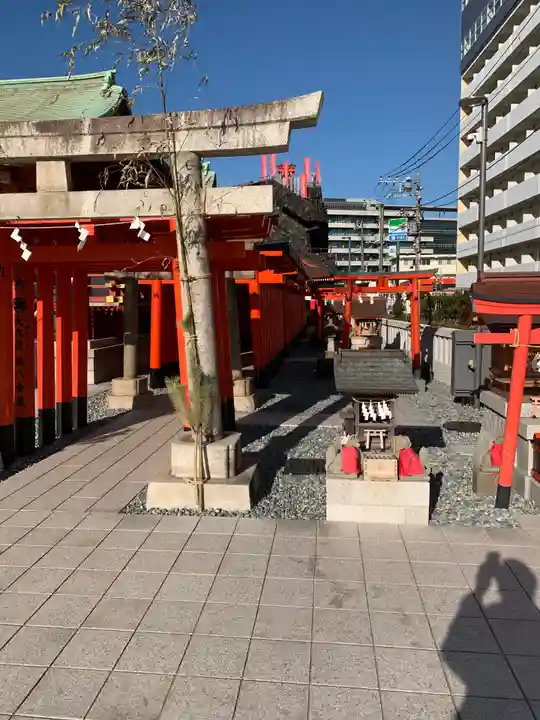 東京羽田 穴守稲荷神社の鳥居