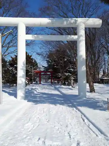 島松神社の鳥居