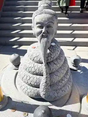 寛永寺不忍池弁天堂の像