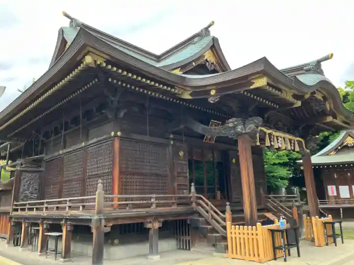 赤羽八幡神社の本殿・本堂
