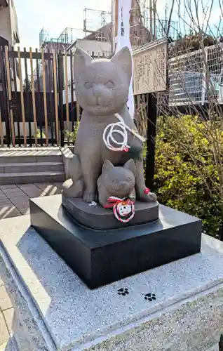 駒込妙義神社の狛犬