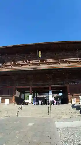 善光寺の山門