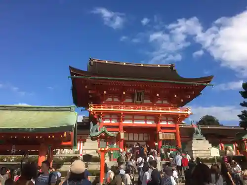 伏見稲荷大社の山門・神門