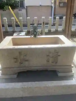 八幡社(栄生八幡社)の手水舎