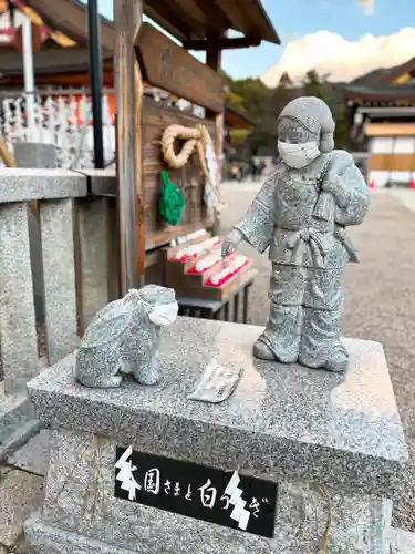 八坂神社(祇園さん)の像