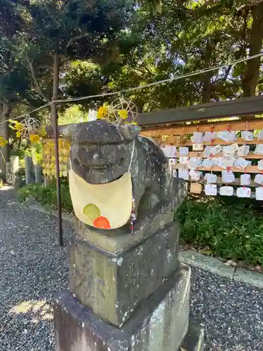 菊田神社の狛犬