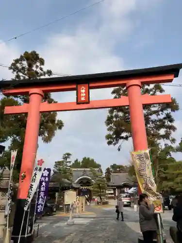 大垣八幡神社の鳥居