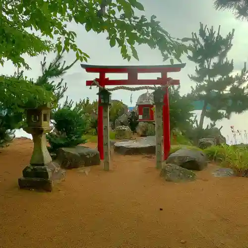 藤ヶ崎龍神社の鳥居