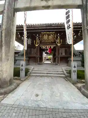 櫛田神社の山門・神門