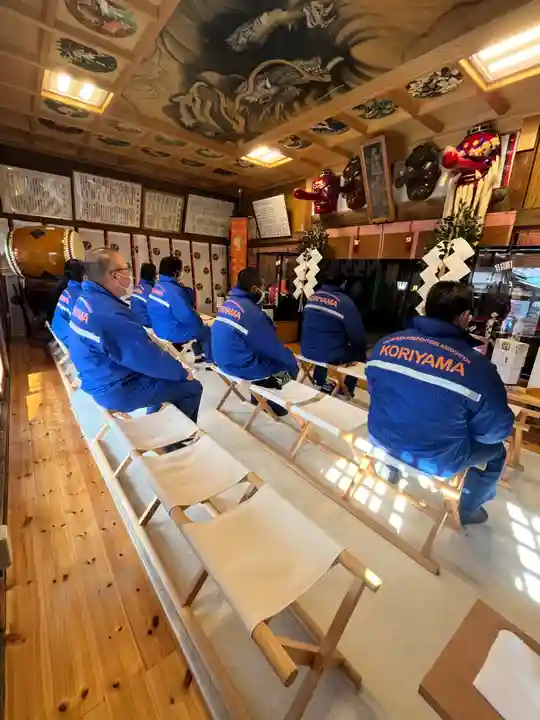 大鏑神社の本殿・本堂