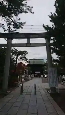 白山神社の鳥居
