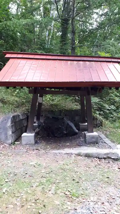神居神社の手水舎