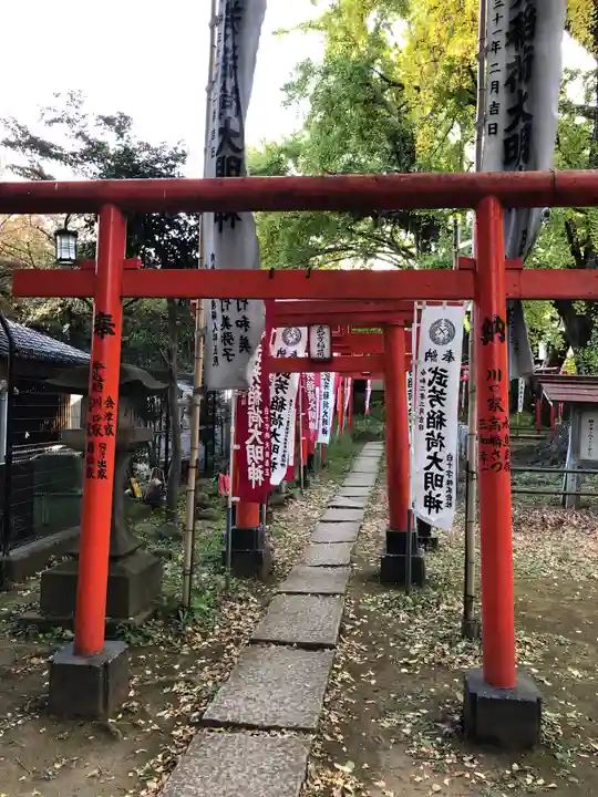 武芳稲荷神社の鳥居