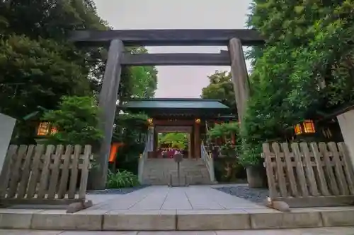 東京大神宮の鳥居