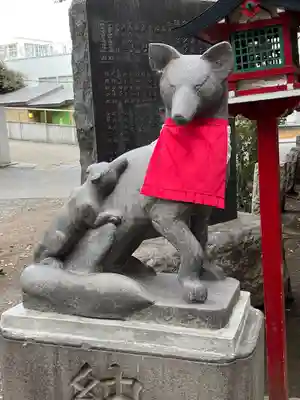 花園神社の狛犬
