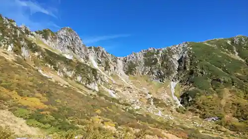 信州駒ヶ岳神社の景色