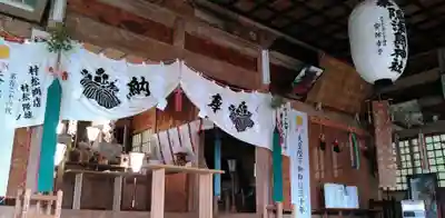 木幡山隠津島神社(二本松市)の本殿・本堂