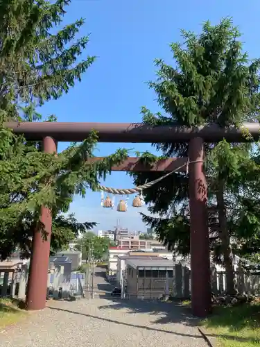 上手稲神社の鳥居