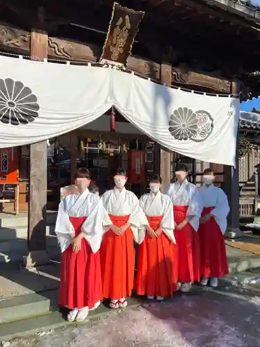 總社 和田八幡宮の初詣