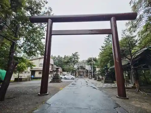 江別神社の鳥居