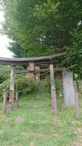 諏訪神社(真田本城跡)の鳥居