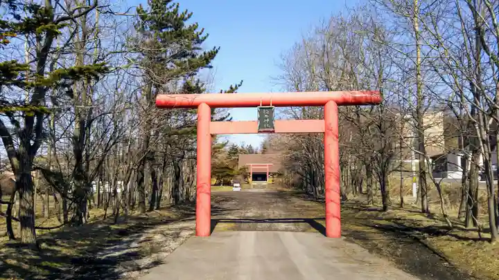 輪西神社の鳥居