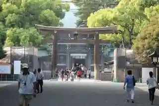 明治神宮の鳥居