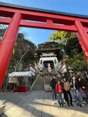 江島神社の初詣