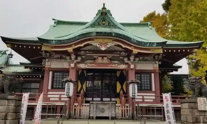 諏訪神社の本殿・本堂