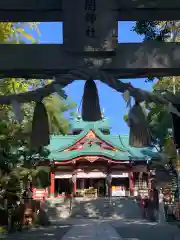 多摩川浅間神社の鳥居