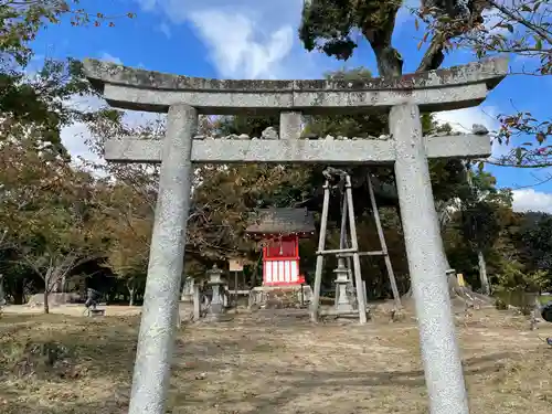 大覚寺の鳥居