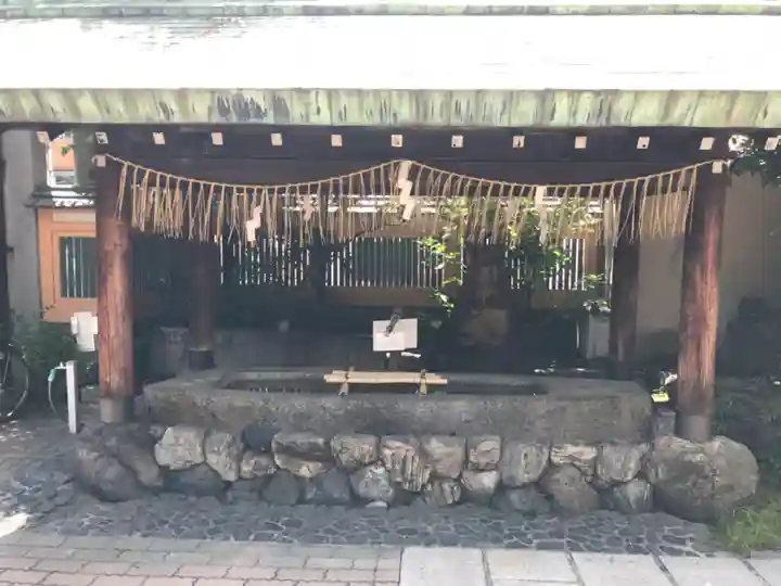 京都大神宮の手水舎