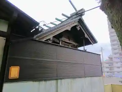 比蘇天神社の本殿・本堂
