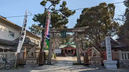 港住吉神社の鳥居