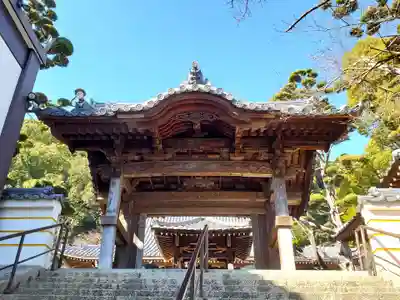 福祥寺（須磨寺）の山門・神門