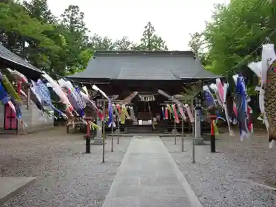 滑川神社 - 仕事と子どもの守り神(福島県)