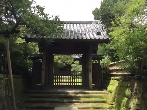 寿福寺の山門・神門