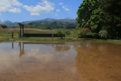 庄野菅原神社の景色