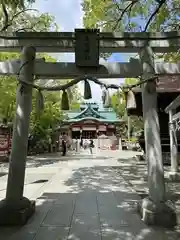 多摩川浅間神社の鳥居