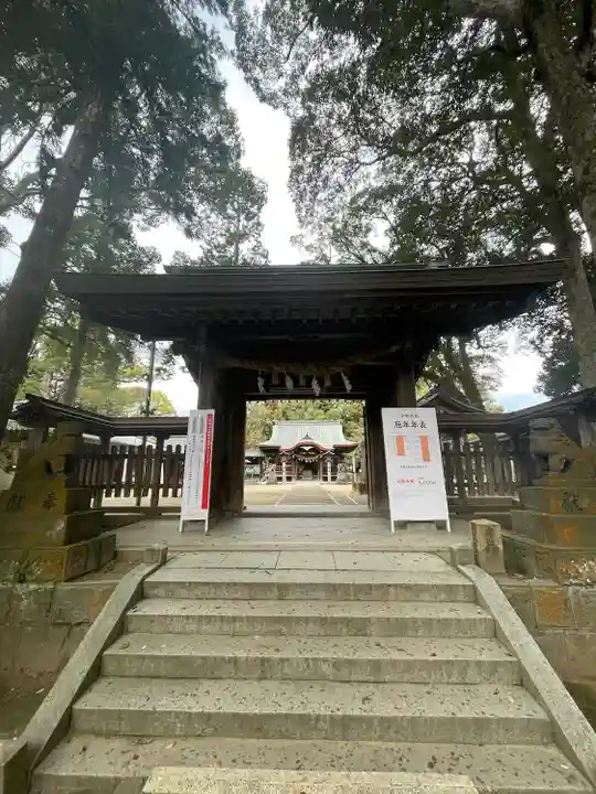 筑紫神社の山門・神門