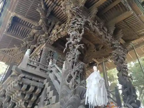 舎人氷川神社の芸術