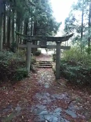 五辻不動の鳥居